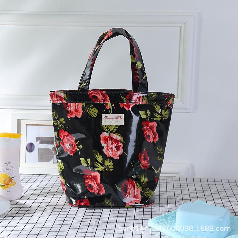 Womens Crossbody Bags | Bleecker Fall Poppies Medium Crossbody Tote Crossbody Bags Black Multi