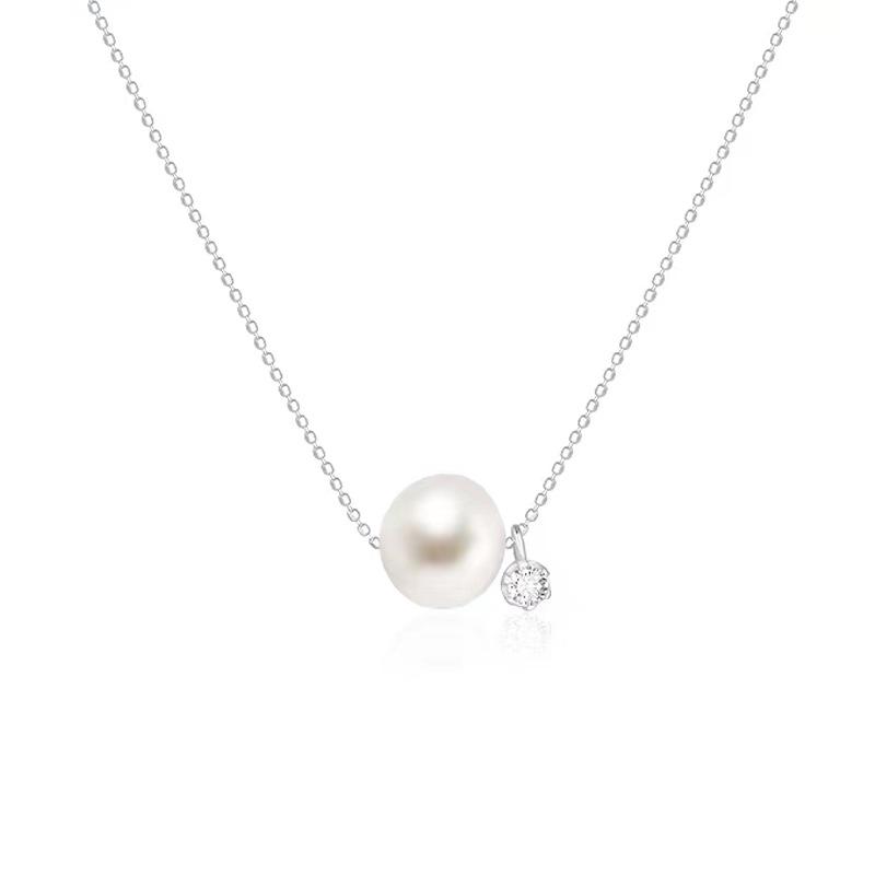 Womens Necklaces | Fine Meant To Be Pearl & Diamond Pendant Jewelry & Watches Necklaces