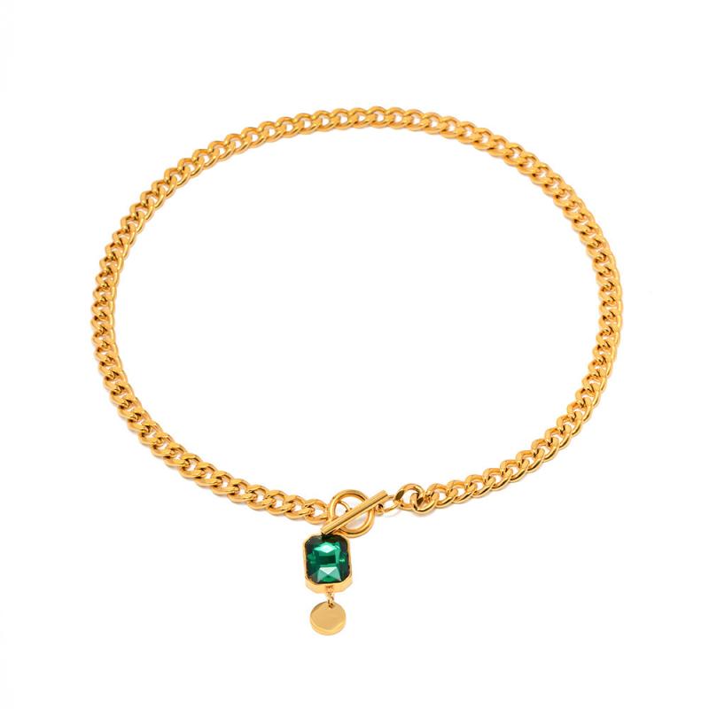 Womens Necklaces | Pop Of Joy Beaded Necklace Jewelry & Watches Emerald