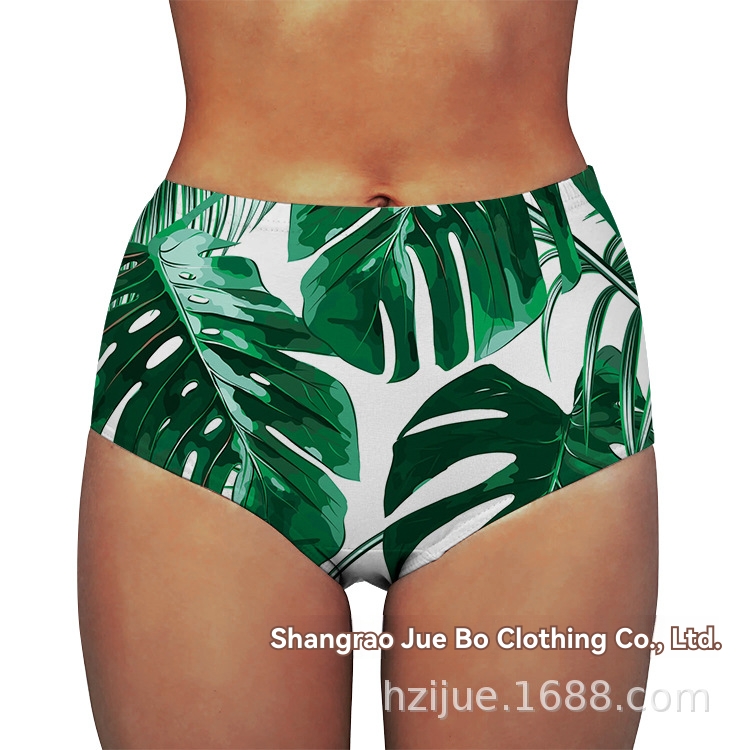 Womens Swimwear | Cabana Mix High-Waist Bikini Bottom Clothing Forest Glen